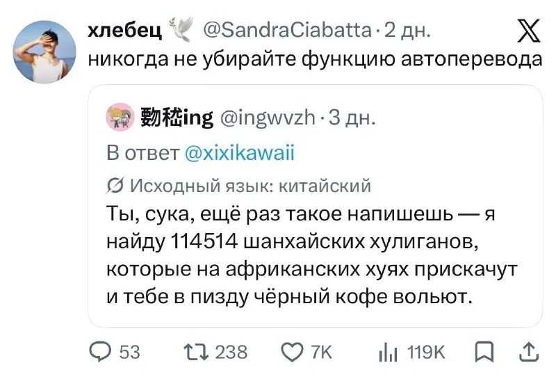 Пост канала «оскар за лучшую женскую боль» от 30 сентября 2026 г.