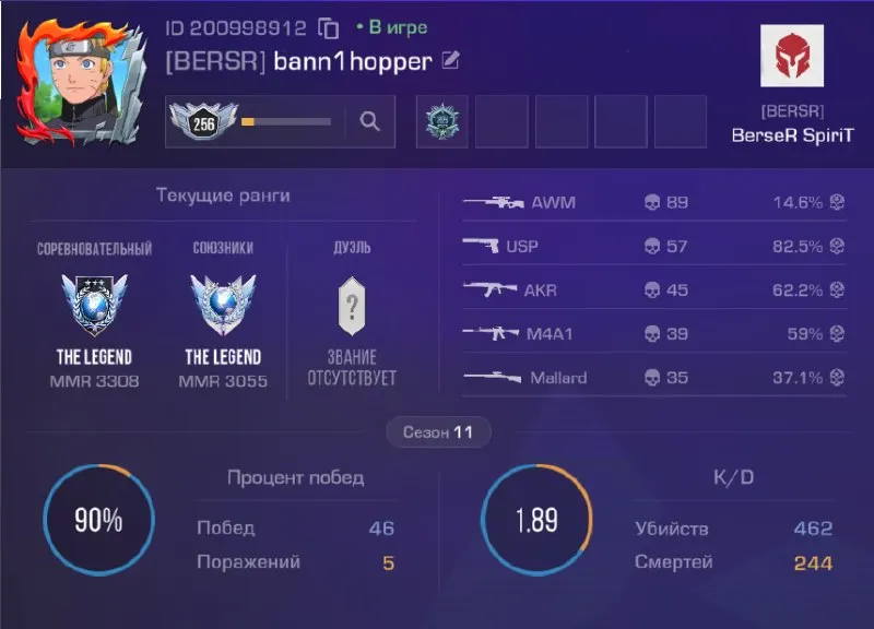 Пост канала «Bann1hopper-tg» от 10 сентября 2026 г.