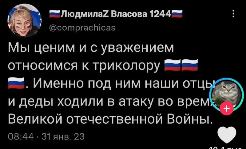 Пост канала «Кто сегодня обосрался в твидыре?» от 27 сентября 2026 г.