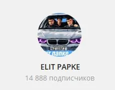 Пост канала «ELIT PAPKE» от 27 сентября 2026 г.