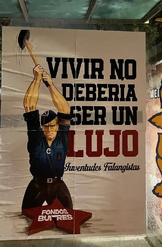 Пост канала «Falange Española de las JONS» от 23 сентября 2026 г.