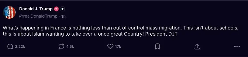 A post from Frontline Report