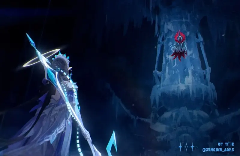 Пост канала «Genshin Impact Lore» от 24 сентября 2026 г.