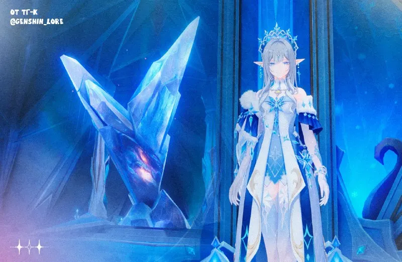 Пост канала «Genshin Impact Lore» от 27 сентября 2026 г.