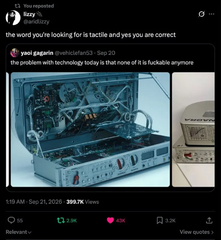 Post by “/g/'s Tech Memes” from September 29, 2026