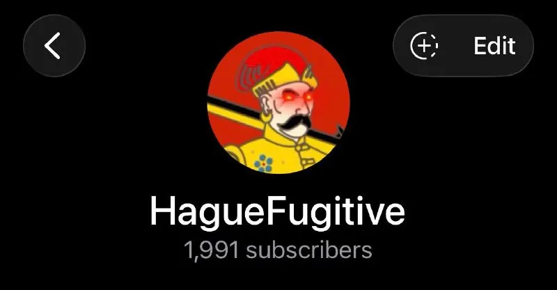 Пост из HagueFugitive