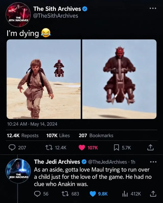 Post by “Kenobi Archives” from September 30, 2026