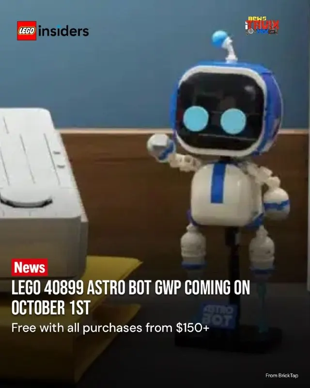 Пост канала «Land of Lego» от 23 сентября 2026 г.