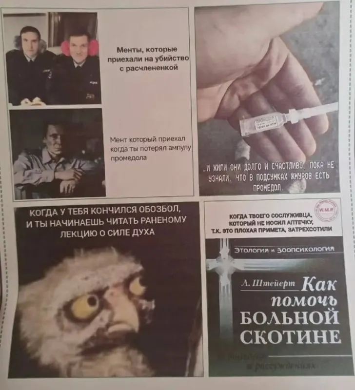 Пост канала «Мемная группа рабочего класса тыловой солянки» от 30 сентября 2026 г.