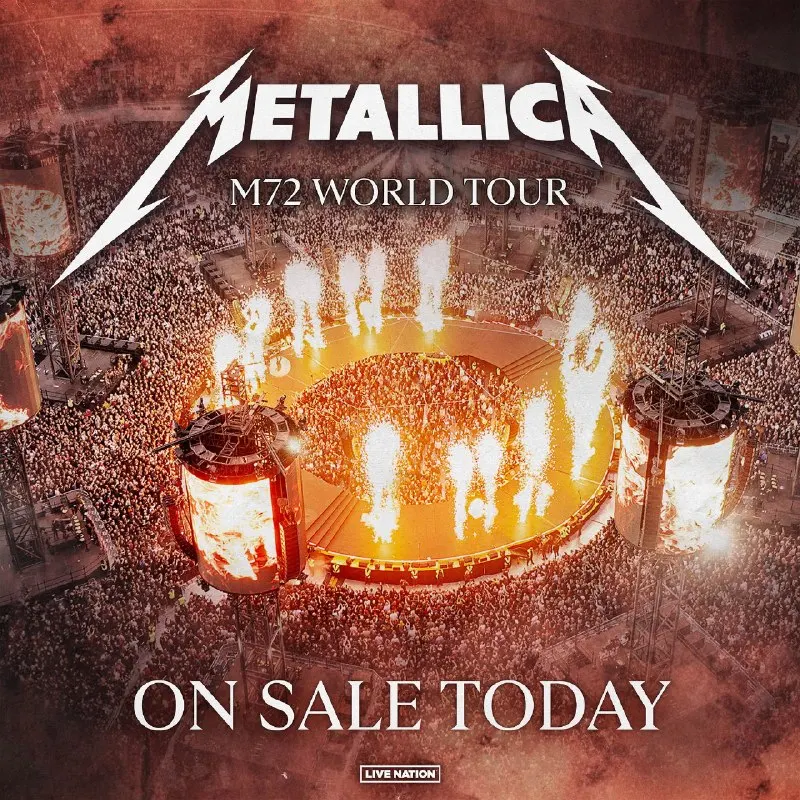 Post by “Metallica” from September 25, 2026