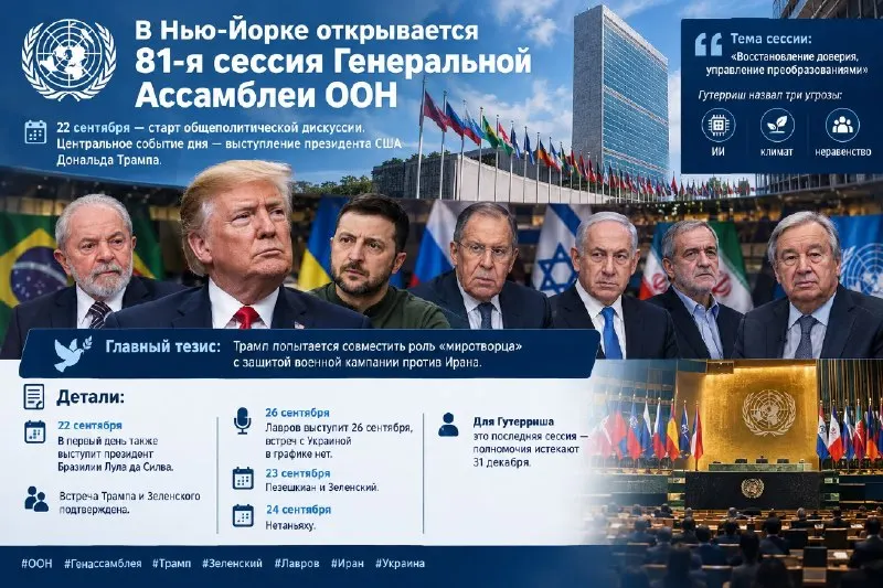 Пост канала «Новостной фронт» от 22 сентября 2026 г.