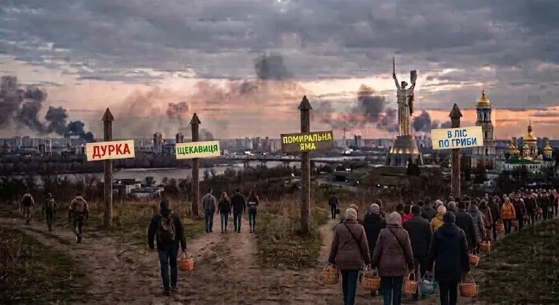 Пост канала «Путч. Русский - нах*й» от 30 сентября 2026 г.