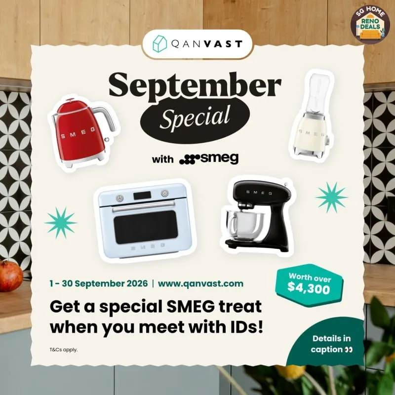 Post by “SG Home Reno Deals” from September 14, 2026