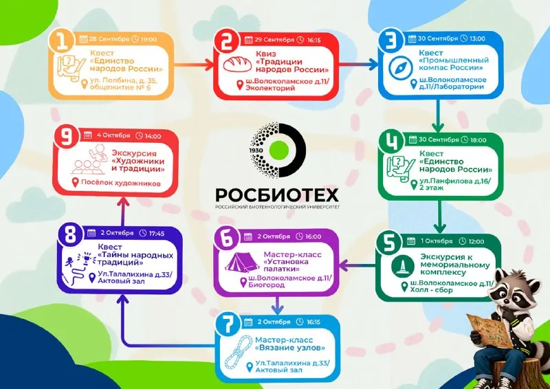 Пост канала «Университет РОСБИОТЕХ» от 25 сентября 2026 г.