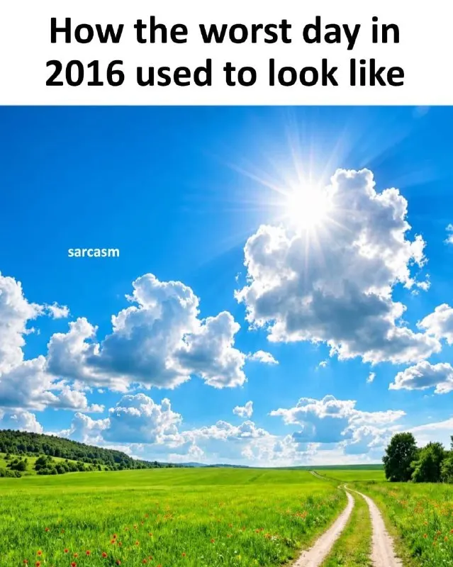 Post by “Sarcasm” from September 30, 2026