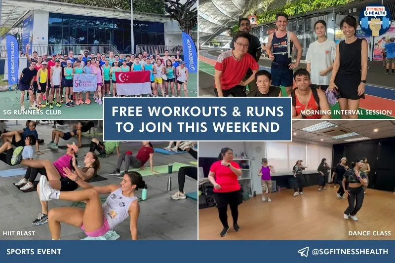 Post by “SG Fitness & Health” from September 18, 2026