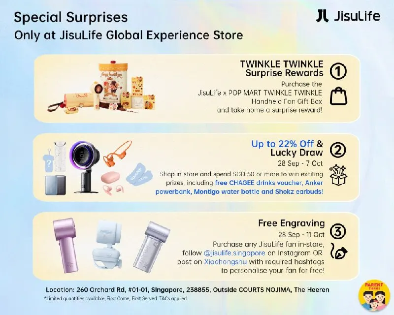 Post by “SG Parent Things” from September 27, 2026