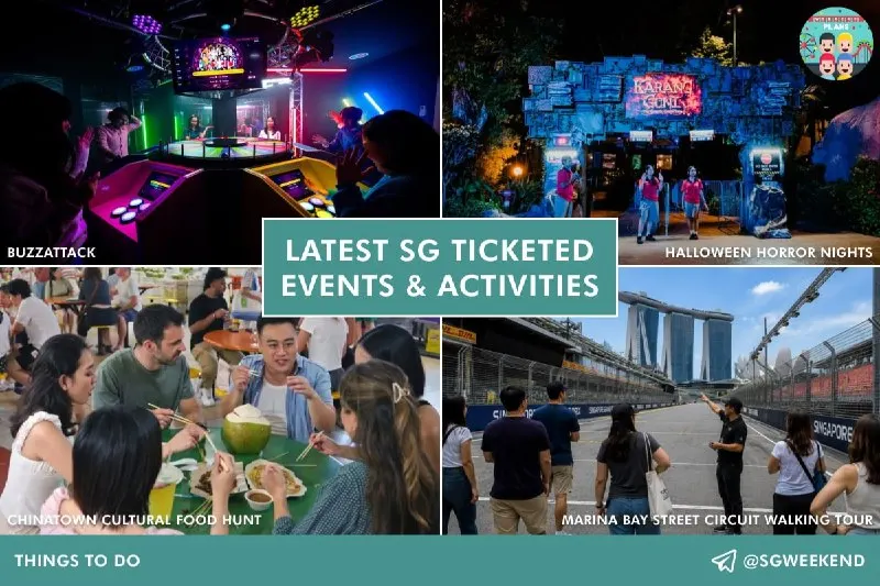Post by “SG Weekend Plans” from September 29, 2026