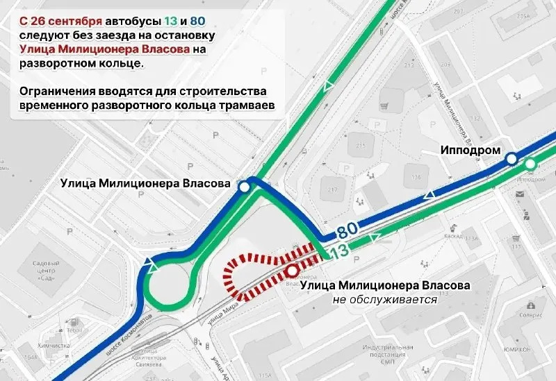 Пост канала «Пермский транспорт» от 25 сентября 2026 г.